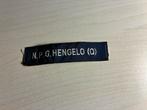 NPG Hengelo (O) naambandje, Verzamelen, Ophalen of Verzenden, Zo goed als nieuw, Embleem, Speld of Insigne