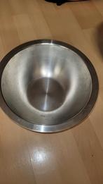 Twee RVS dubbelwandige schalen, Ophalen of Verzenden, Zo goed als nieuw, Rond, Overige materialen