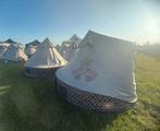 Defqon.01 Pyramide Tent Grijs - 2025, Caravans en Kamperen, Ophalen of Verzenden, Zo goed als nieuw, Tot en met 3