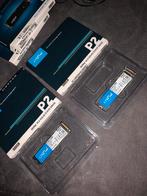 Crucial P2 500GB NVMe M.2 Solid State Drive 2280, Computers en Software, RAM geheugen, Nieuw, Ophalen of Verzenden, Laptop, DDR4