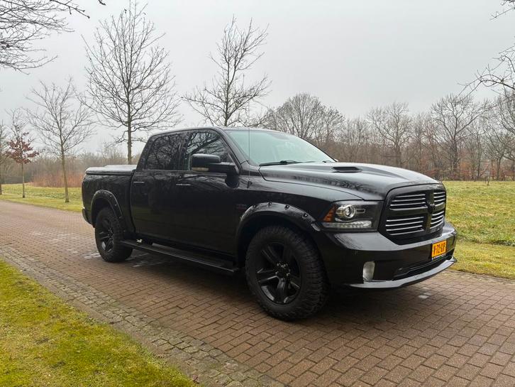 Dodge Ram 1500, LAGE BIJTELLING, Vol optie, 2017, Lpg 250L, Auto's, Bestelauto's, Bedrijf, 360° camera, 4x4, ABS, Achteruitrijcamera
