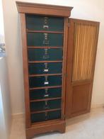 Antieke dossierkast, Ophalen of Verzenden, Zo goed als nieuw, Hout, Cd's