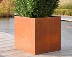 Cortenstalen plantenbak, plantenbakken, 80x80x80cm, NIEUW!, Ophalen, Vierkant, Nieuw, Metaal