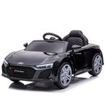 Audi R8 12v zwart – lederen zit- EVA Wheel RC Mp3 USB NIEUW, Kinderen en Baby's, Speelgoed | Speelgoedvoertuigen, Nieuw, Afstandsbediening