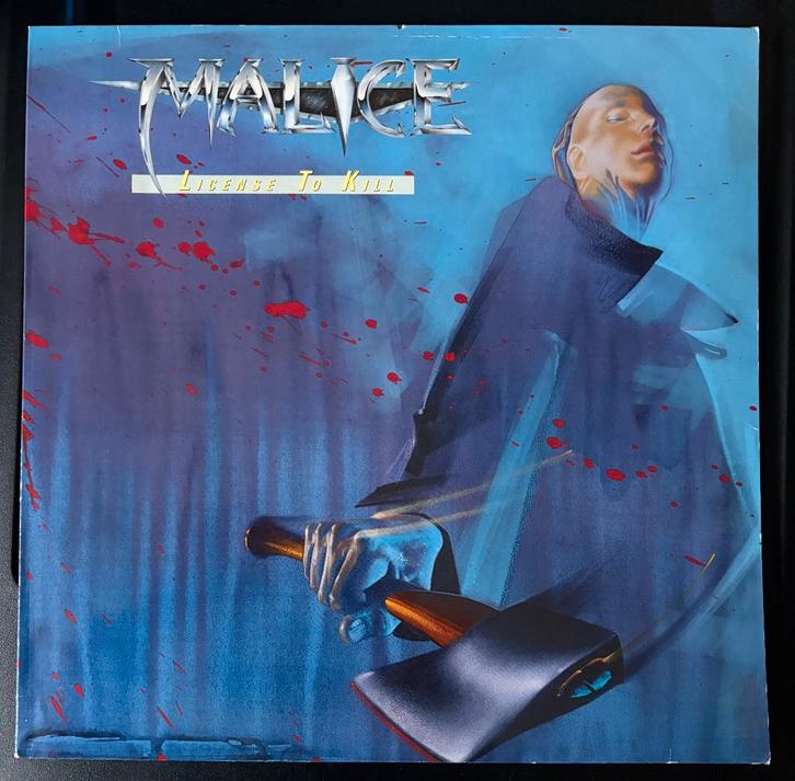 Malice - License To Kill, Cd's en Dvd's, Vinyl | Hardrock en Metal, Zo goed als nieuw, Ophalen of Verzenden