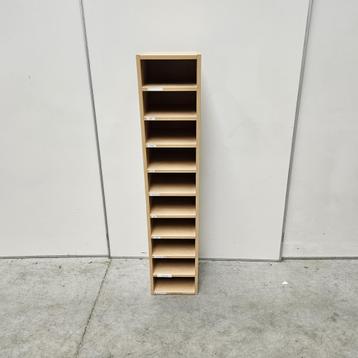 Houten vakkenkast / schappenkast - 136x28x33 cm beschikbaar voor biedingen