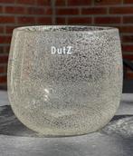 Prachtig DutZ windlicht - pot - Clear bubbles - transparant, Huis en Inrichting, Woonaccessoires | Kandelaars en Kaarsen, Overige materialen