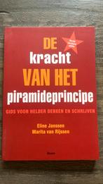 Marita van Rijssen - De kracht van het piramideprincipe, Ophalen of Verzenden, Zo goed als nieuw, Marita van Rijssen; Eline Janssen