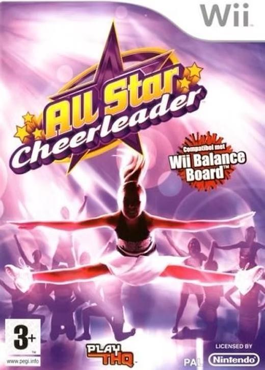 Nintendo Wii all star cheerleader, Spelcomputers en Games, Games | Nintendo Wii, Zo goed als nieuw, Avontuur en Actie, 1 speler