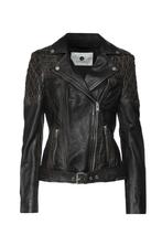 Biker Jack, Kleding | Dames, Jassen | Zomer, Maat 42/44 (L), Ophalen of Verzenden, Bruin, Zo goed als nieuw