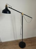 RANARP Staande/leeslamp, zwart, 153 cm, inclusief gloeilamp, Huis en Inrichting, Lampen | Vloerlampen, Ophalen, Zo goed als nieuw