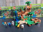 Minecraft lego Jungle boomhut. 21125, Ophalen of Verzenden, Zo goed als nieuw