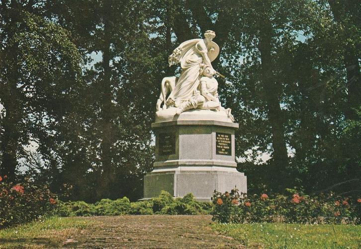 HEILIGERLEE Standbeeld Graaf Adolf, Verzamelen, Ansichtkaarten | Nederland, Ongelopen, Groningen, 1960 tot 1980, Verzenden
