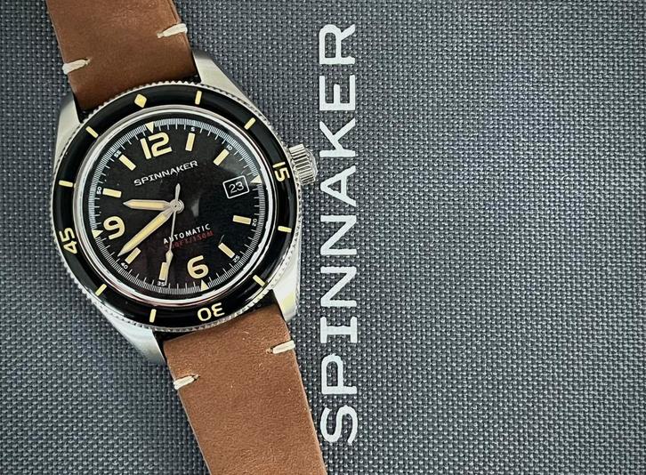 Spinnaker Fleuss - Automatisch Seiko uurwerk. Nieuw !, Sieraden, Tassen en Uiterlijk, Horloges | Heren, Zo goed als nieuw, Polshorloge