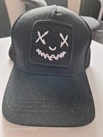 Zwarte pet met grappige print, AQUAROBICS, Nieuw, Pet, One size fits all