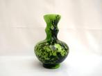VB Opaline Florence - vaas - jaren 60/70 Italië, Ophalen, Minder dan 50 cm, Groen, Glas