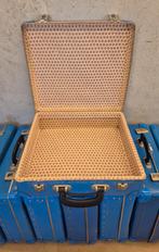 Vintage KLM koffertjes blauw – decor & collectie, Verzamelen, Ophalen, Overige typen