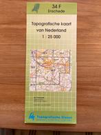 Topografische kaart 34F Enschede - 2002, 2000 tot heden, Ophalen of Verzenden, Nederland, Landkaart