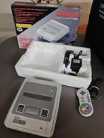 SNES super nes control set in doos, ., Ophalen of Verzenden, Zo goed als nieuw, .