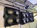 3x HQ Power DMX Stage blinder actief, Muziek en Instrumenten, Ophalen of Verzenden, Gebruikt, Licht