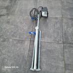 Bouwlamp op statief - 2,75m hoog, Gebruikt, Met statief, Ophalen of Verzenden, Lamp met armatuur