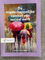 De maatschappelijke context van sociaal werk, Boeken, Verzenden, Gamma, Zo goed als nieuw, HBO