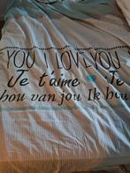 Dekbedovertrek + kussensloop, Ophalen of Verzenden, Gebruikt, Eenpersoons, Dekbedovertrek