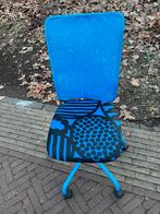 Bureaustoel, Ophalen, Gebruikt, Blauw, Bureaustoel