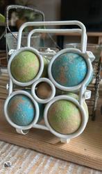Brocante frans jeu de boules / houten ballen, Antiek en Kunst, Curiosa en Brocante, Ophalen of Verzenden