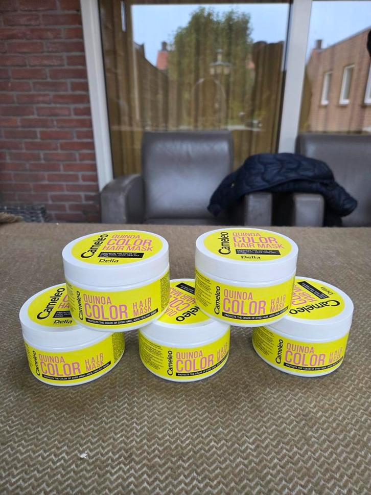 Cameleo Quinoa Color Haarmasker - Nieuw! 5 stuks, Sieraden, Tassen en Uiterlijk, Uiterlijk | Haarverzorging, Nieuw, Haarverzorger of -hersteller