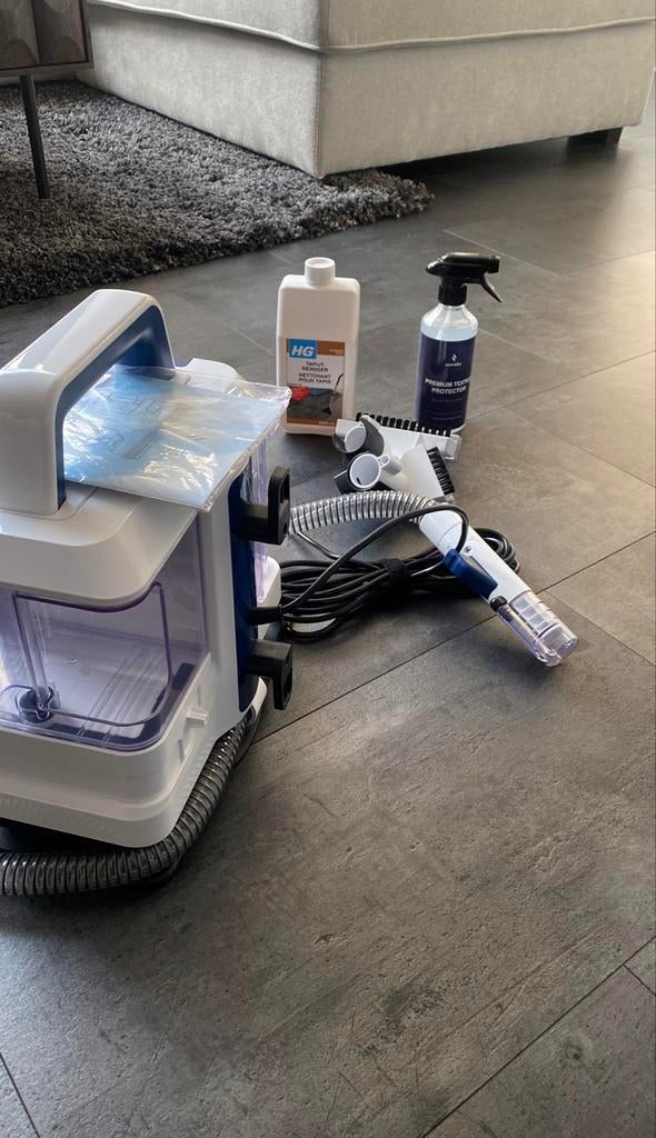 Defecte tapijtreiniger - 1 keer gebruikt, Witgoed en Apparatuur, Stofzuigers, Ophalen, Niet werkend, Waterstofzuiger, Minder dan 1200 watt