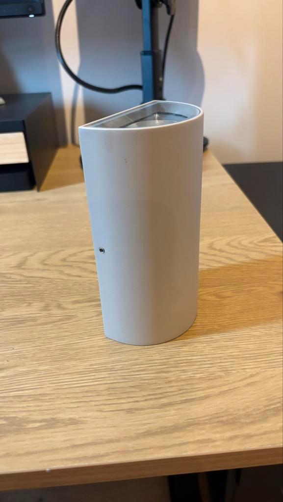 Nordlux Rold Wandlamp Metaal Beige 350lm, Huis en Inrichting, Lampen | Wandlampen, Zo goed als nieuw, Metaal, Ophalen of Verzenden