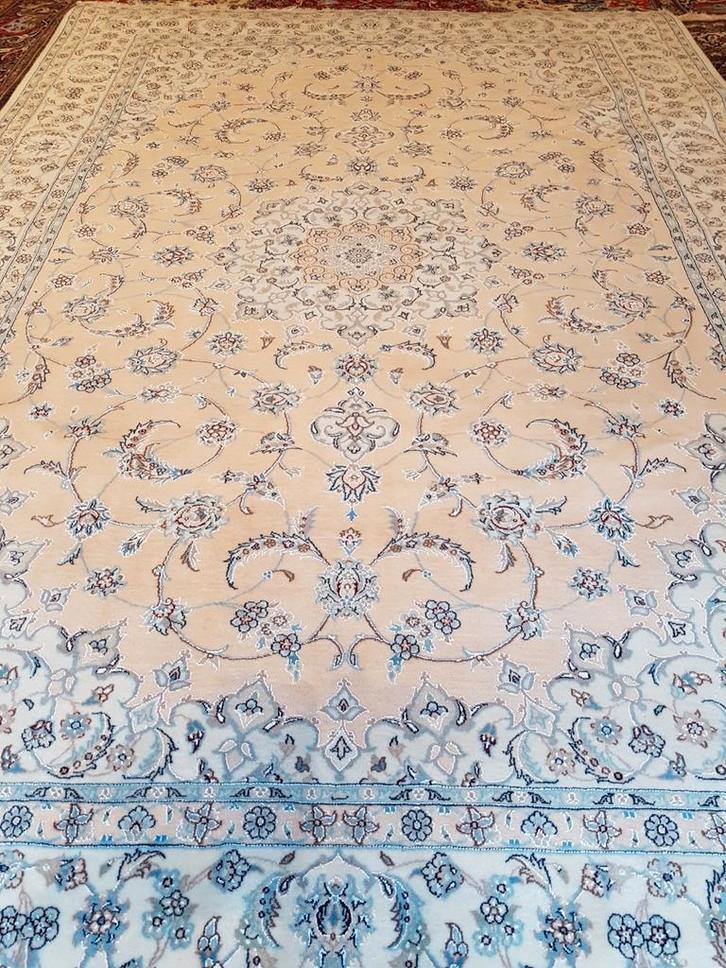 Prachtig Beige Tapijt - Handgeknoopt, Huis en Inrichting, Stoffering | Tapijten en Kleden, Nieuw, 200 cm of meer, 200 cm of meer