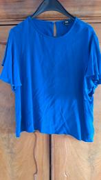 Kobalt blauwe top met vlindermouw
( Canda, Blauw, Maat 46/48 (XL) of groter, Ophalen of Verzenden, Zo goed als nieuw