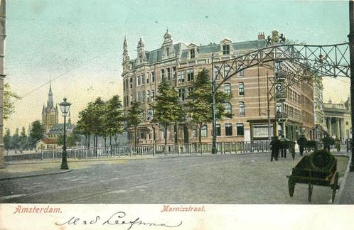 (379-205-037) Amsterdam Marnixstraat, Verzamelen, Ansichtkaarten | Nederland, Noord-Holland, Verzenden