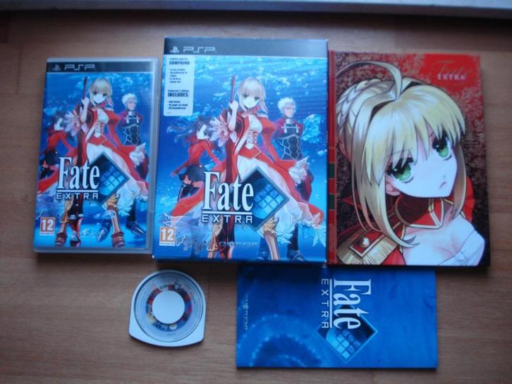 Fate extra psp limited edition, Spelcomputers en Games, Games | Sony PlayStation Portable, Zo goed als nieuw, Racen en Vliegen