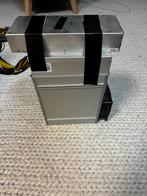 SALE! 3x miners, 7x PSU’s antminer bitmain btc zonnepanelen, Ophalen, Zo goed als nieuw, Plaatstaal