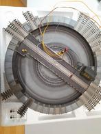 Fleischmann Electrische draaischijf nummer 6652., Hobby en Vrije tijd, Wisselstroom, Gebruikt, Fleischmann, Rails