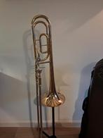 Yamaha  trombone met kwartventiel  kleine boring, Muziek en Instrumenten, Ophalen of Verzenden, Tenor, Met koffer