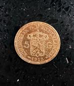 Gouden 5 Gulden Wilhelmina 1912, 5 gulden, Koningin Wilhelmina, Losse munt, Goud
