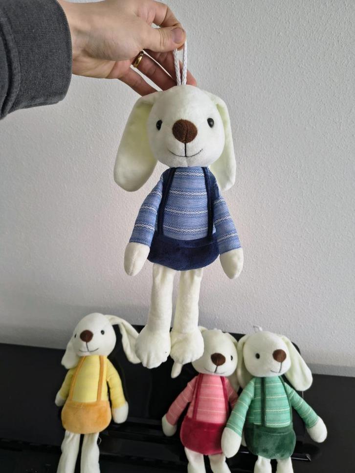 Nieuwe Knuffels (bulkverkoop) - ca. 40cm hoog konijntje, Kinderen en Baby's, Speelgoed | Knuffels en Pluche, Nieuw, Konijn, Ophalen of Verzenden
