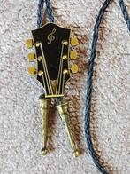 Western dames of heren Gitaar bolo, Sieraden, Tassen en Uiterlijk, Kettingen, Verzenden, Nieuw, Overige materialen