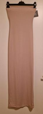 Elegante strepless jurk nieuw m/l, Kleding | Dames, Jurken, Maat 38/40 (M), Beige, Nieuw, Ophalen of Verzenden