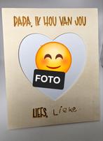 Fotolijst persoonlijke tekst (gepersonaliseerd cadeau), Ophalen of Verzenden, Nieuw