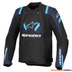 Alpinestars T-Stunt Air Motorjas, Zwart-Blauw, Motoren, Ophalen of Verzenden, Nieuw met kaartje