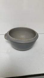 Grijze pot keramiek aardewerk een oor 21cm, Antiek en Kunst, Antiek | Keramiek en Aardewerk, Ophalen of Verzenden