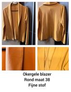 Okergele blazer - Maat 38, Maat 38/40 (M), Geel, Ophalen of Verzenden, Jasje