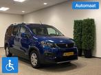 Peugeot Rifter L2 Rolstoelauto Automaat 5+1, Auto's, Peugeot, Automaat, 12 maanden, Gebruikt, Zwart