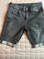 G-Star 3301 slim korte jeans broek mt 31., Kleding | Dames, Spijkerbroeken en Jeans, Grijs, W30 - W32 (confectie 38/40), Ophalen of Verzenden