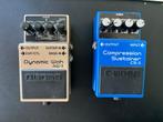 BOSS Compressor CS-3 + BOSS Dynamic wah AW-3, Muziek en Instrumenten, Effecten, Ophalen of Verzenden, Zo goed als nieuw, Compressor